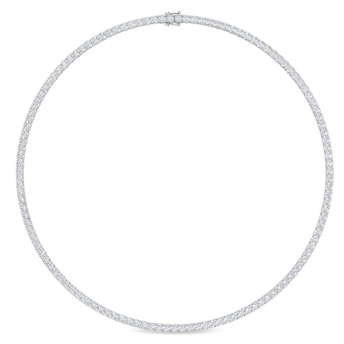 8-Carat Diamond Tennis Necklace