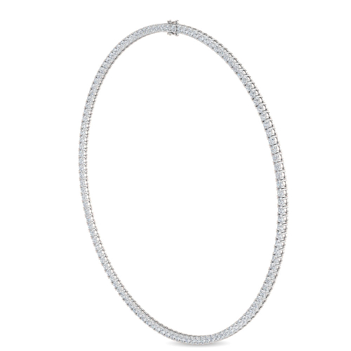 8-Carat Diamond Tennis Necklace