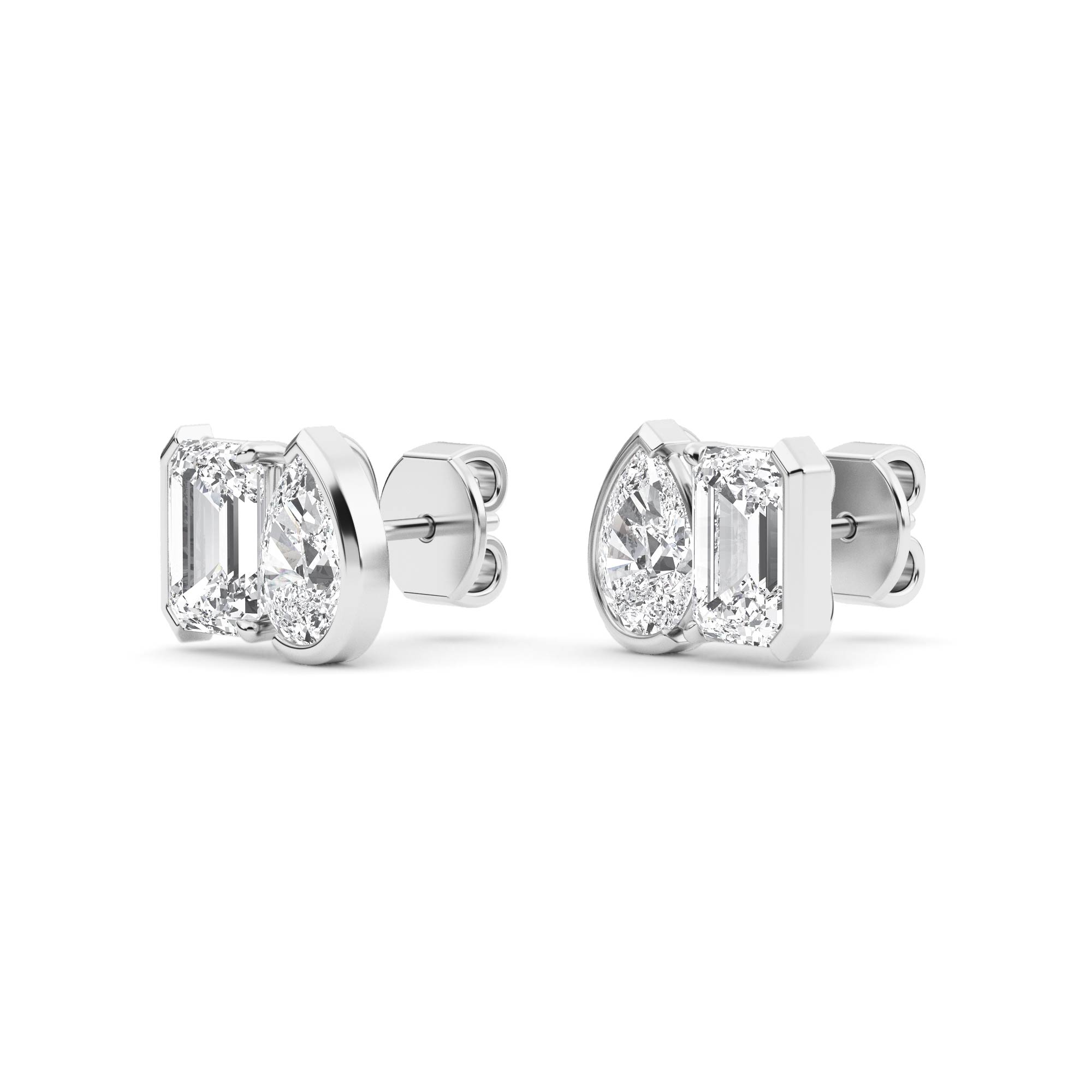 Toi Et Moi Stud Earrings