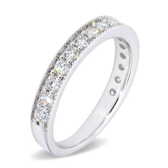 Classic Pavé Diamond Band