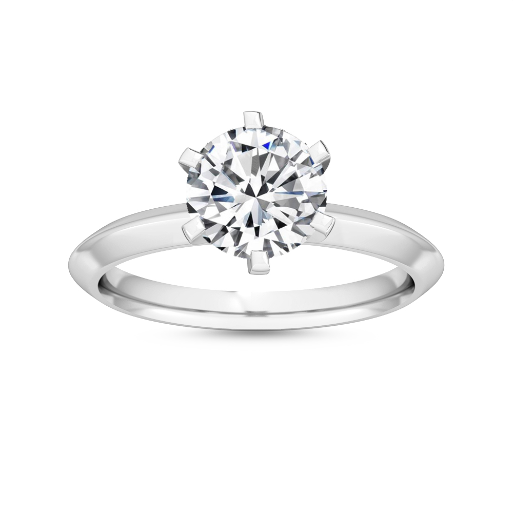 Round Diamond Solitaire Ring