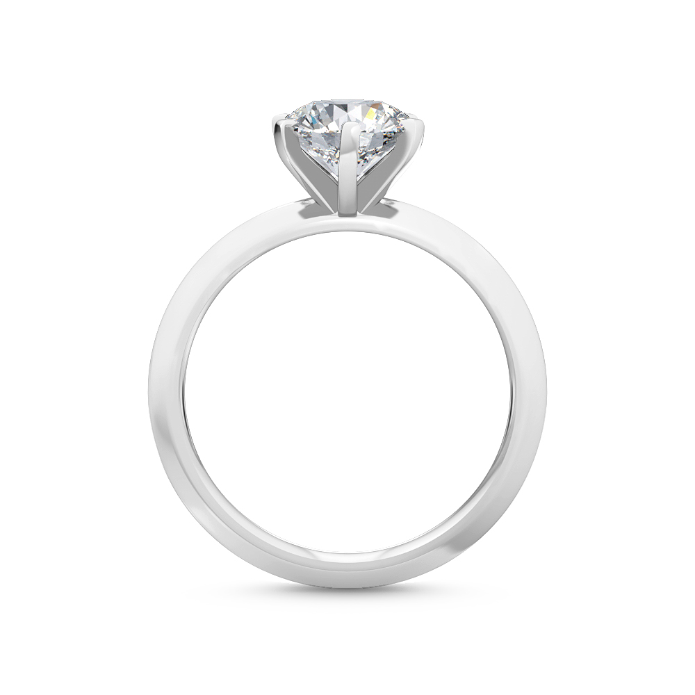 Round Diamond Solitaire Ring