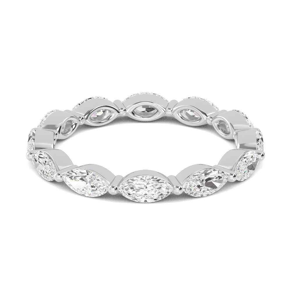 Marquise Diamond Eternity Band