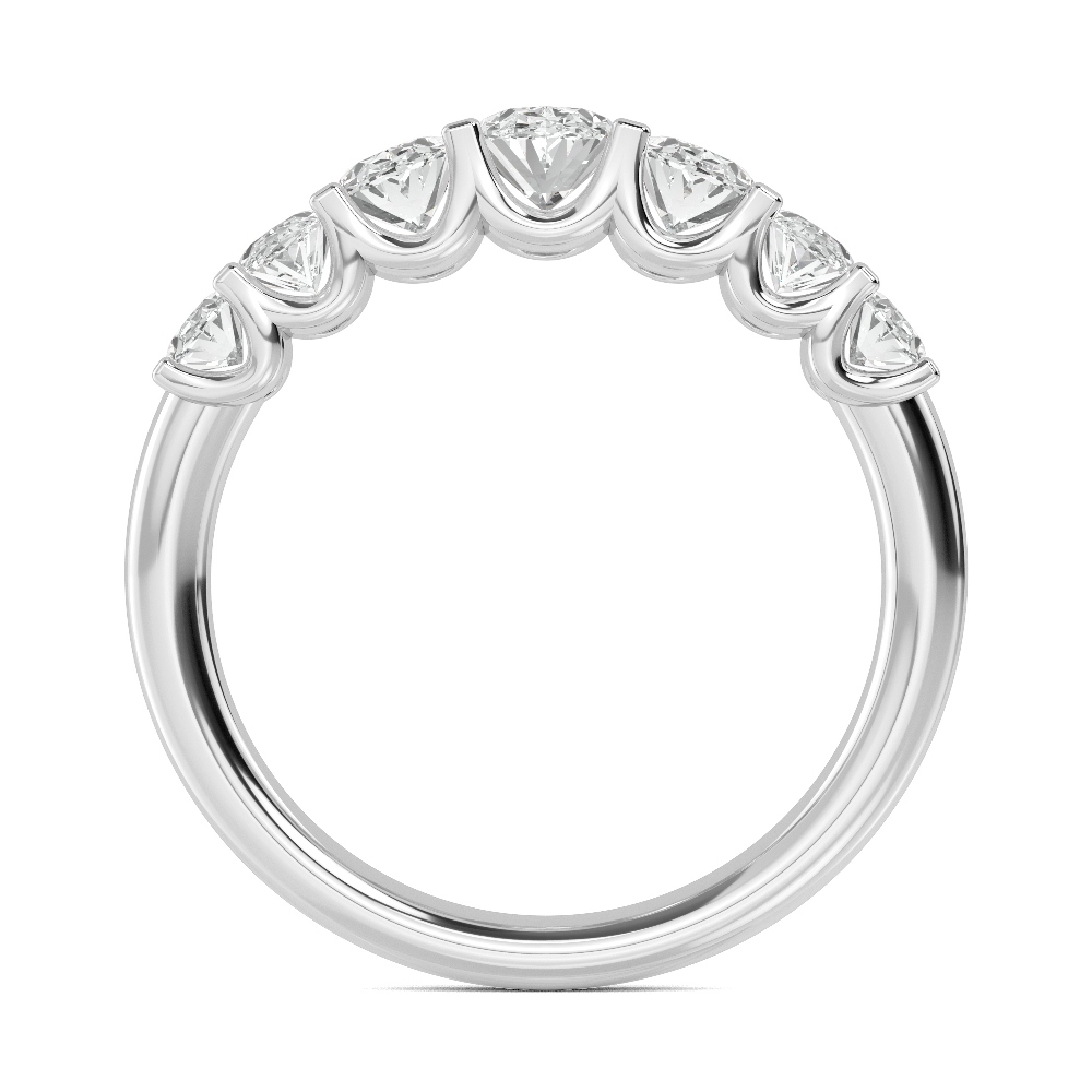 Oval Diamond Anniversary Band