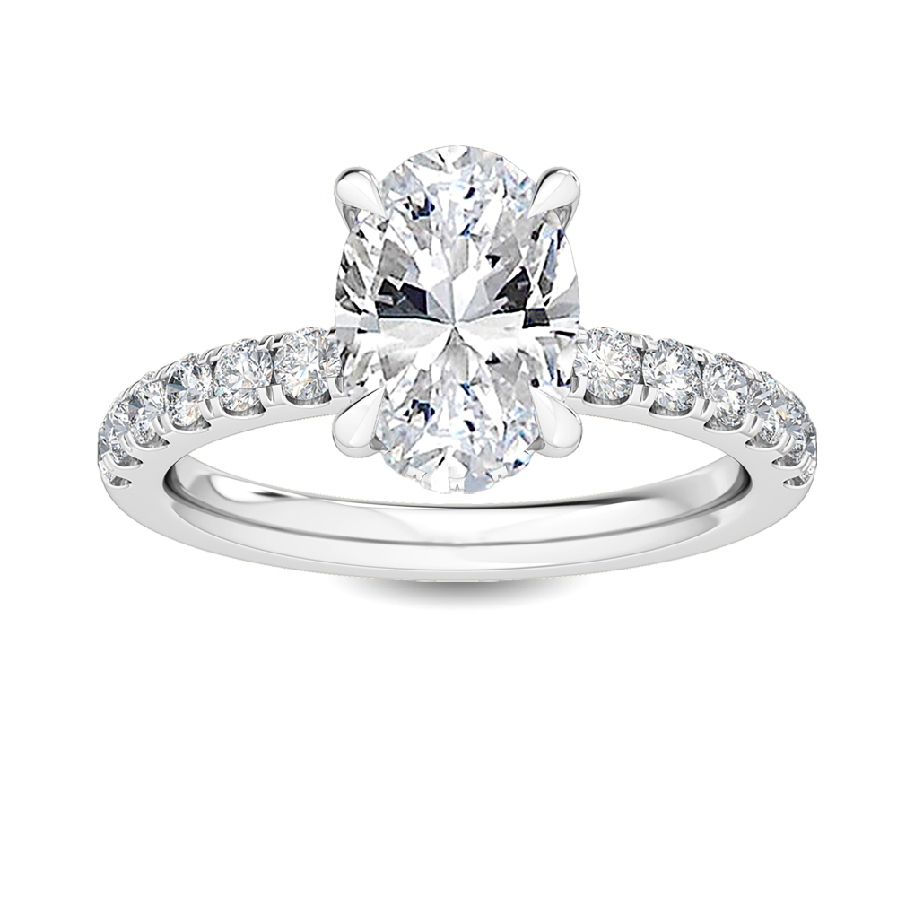 Pavé Set Diamond Ring