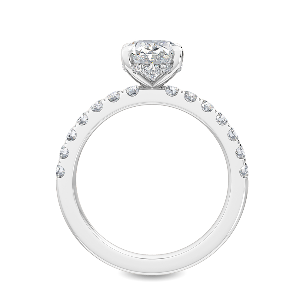 Pavé Set Diamond Ring