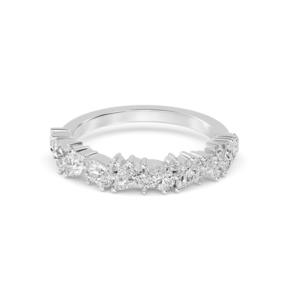 Mixed Shape Diamond Band