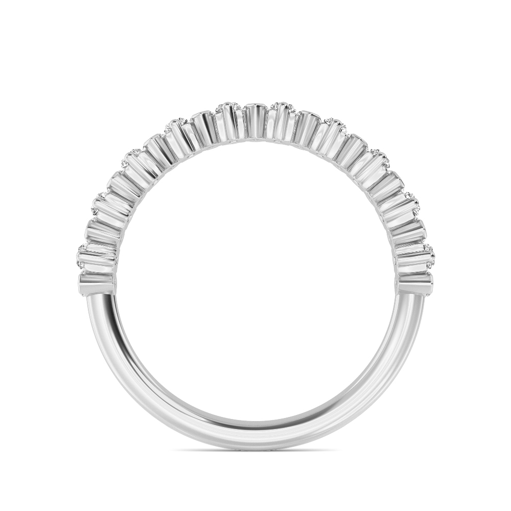Baguette and Marquise Diamond Band